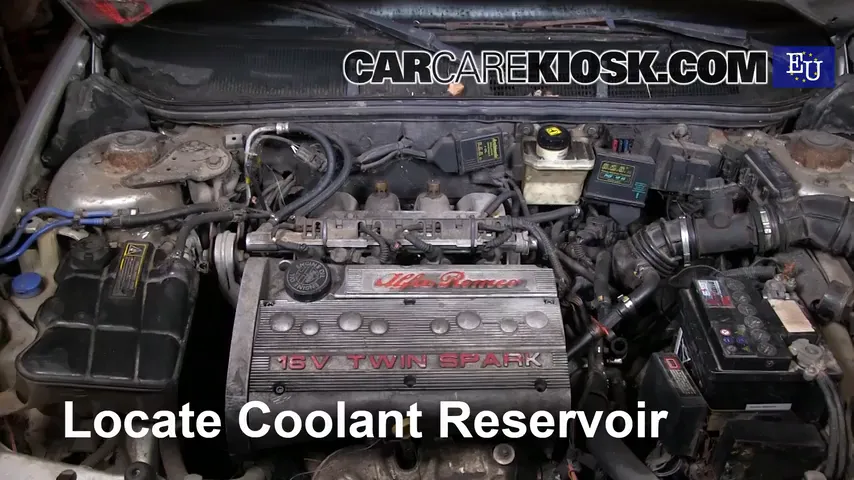 1997 Alfa Romeo 145 T.Spark 1.4L 4 Cyl. Coolant (Antifreeze)